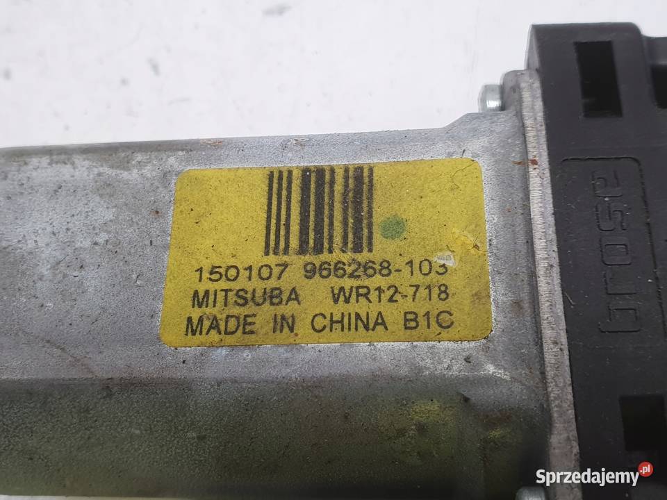 Volvo V40 II 1216r SILNICZEK SZYBY lewy przód Chełm