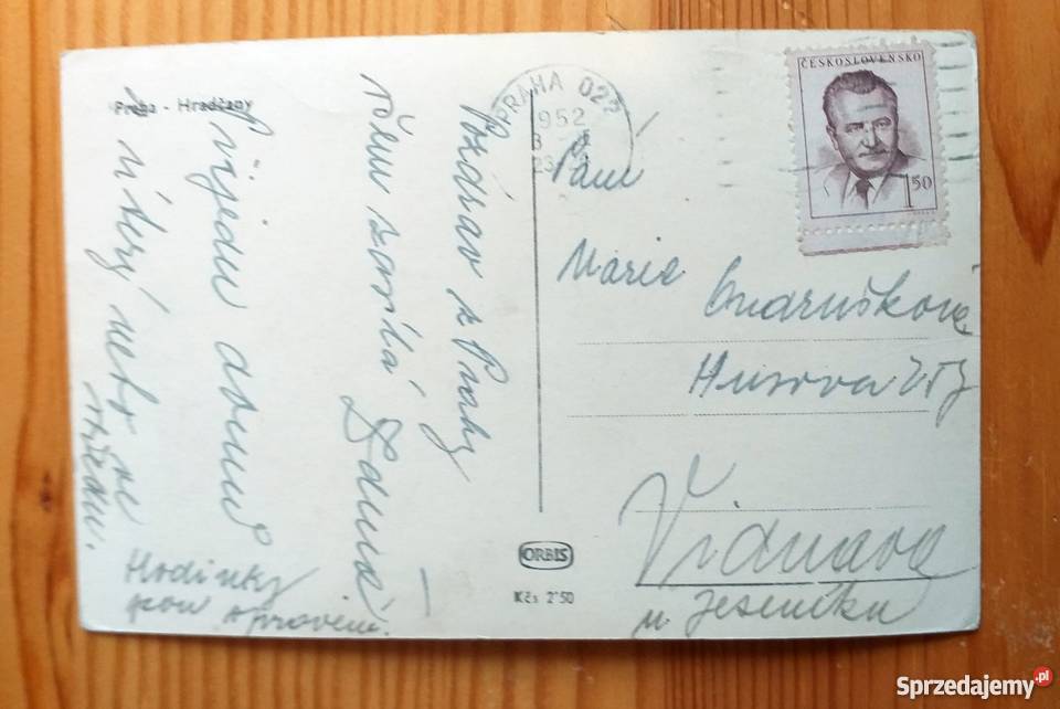 PRAGA WIDOK NA RZEKĘ WEŁTAWĘ I HRADCZANY Piszczac