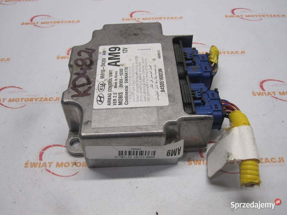 KIA SOUL 10r moduł AIRBAG 959102K350 świętokrzyskie Kielce sprzedam