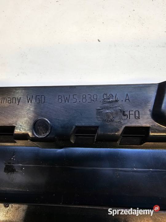 NAKŁADKA OSŁONA SŁUPKA AUDI A4 B9 PRAWY TYŁ osobowe