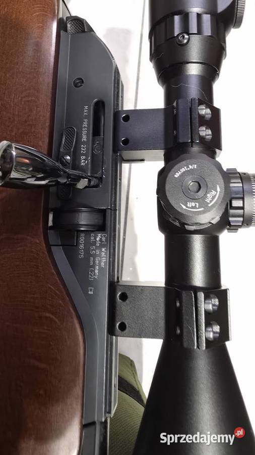 Wiatrówka Walther Rotex RM8 55 MM tłumik luneta Bielawy sprzedam