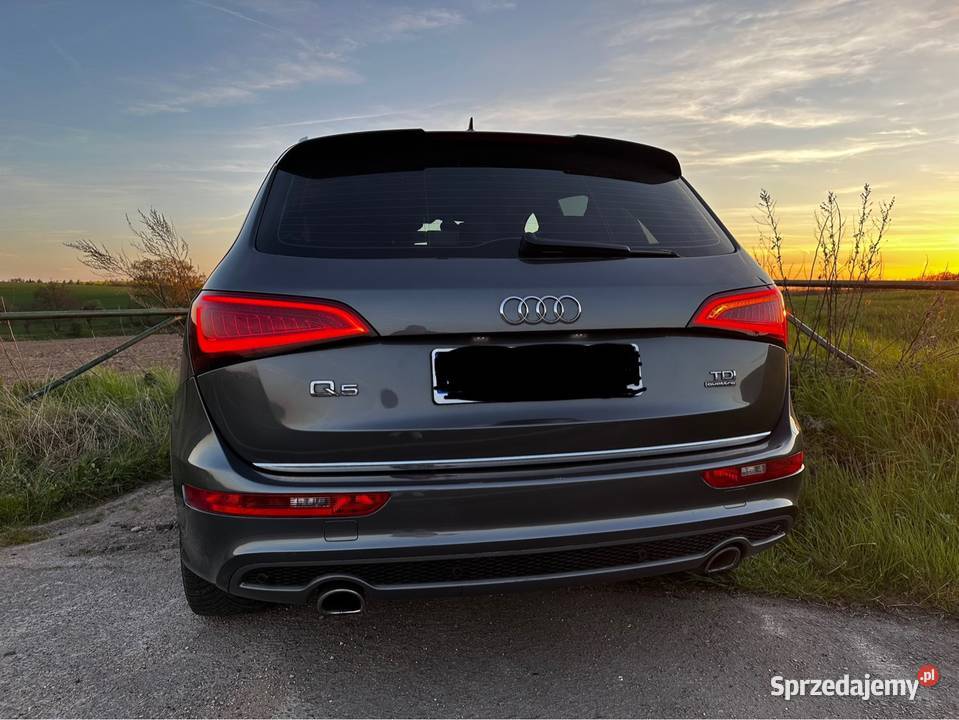 Audi Q5 30 TDI quattro Sline ACC Webasto Hak hak Q5 dolnośląskie Bolesławiec