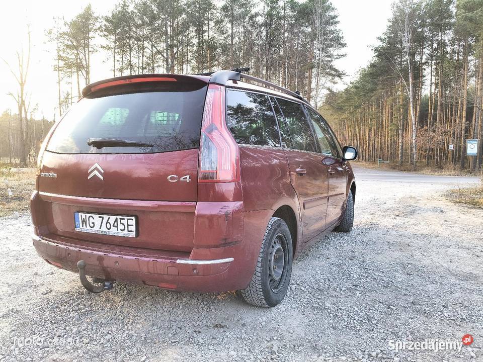Sprzedam C4 grand Picasso bordowy Pilawa sprzedam