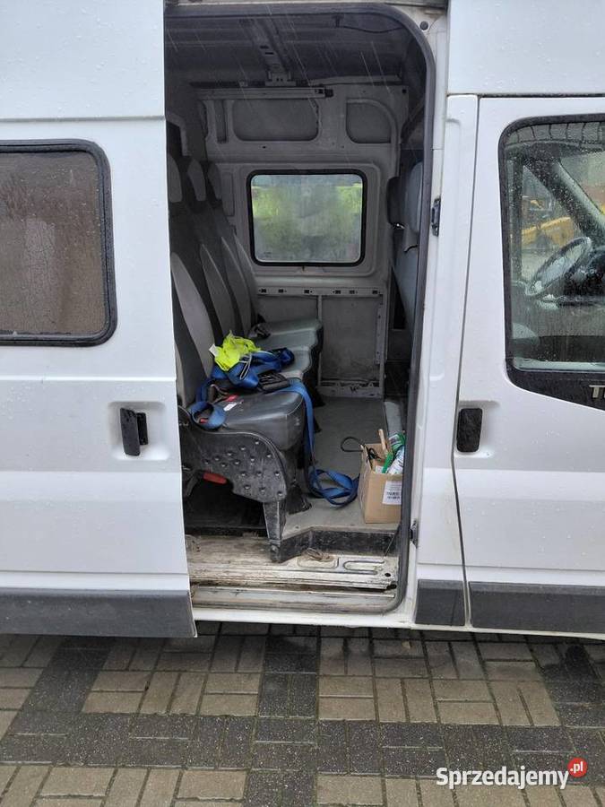 Ford transit mk7 doka 7osobowy blaszak radio