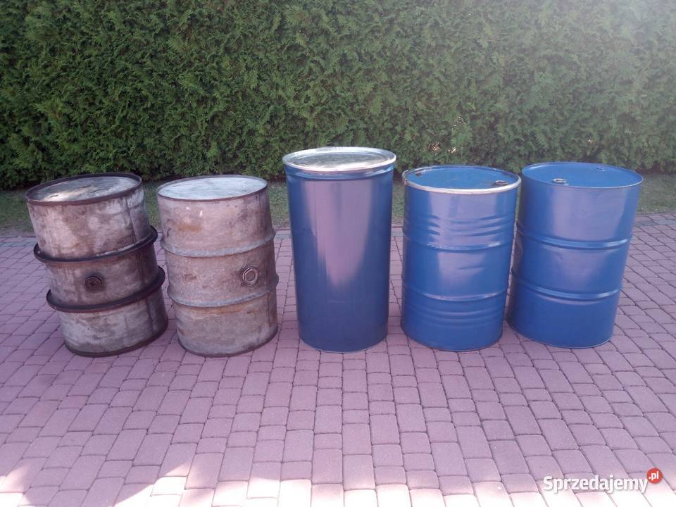 BAŃKI BECZKI kanistry plastikowe metalowe