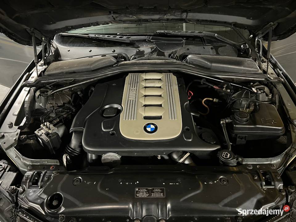 BMW Seria 5 E61 525d 2007 Automat Skóra Panorama Domanowo