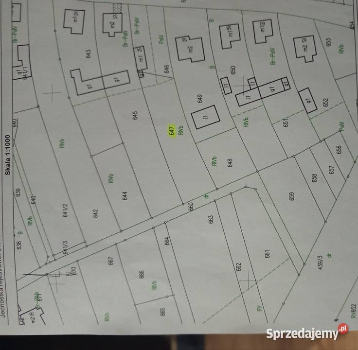 Działka budowlana podkarpackie Przędzel