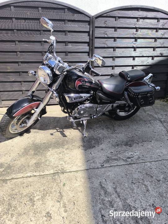 Hyosung aquila gv 125 bordowy Kramsk