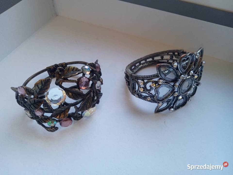 Bransoletka metalowa Vintage 4 Stalowa Wola sprzedam