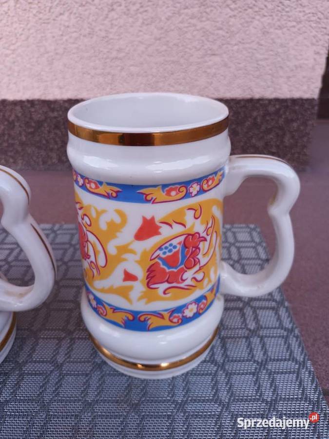 Kufel kolorowy vintage Bogucice 3 Aleksandrów Łódzki