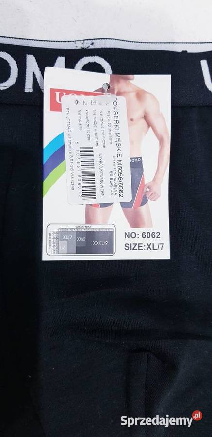 NOWE męskie bokserki Dąbrowa Górnicza