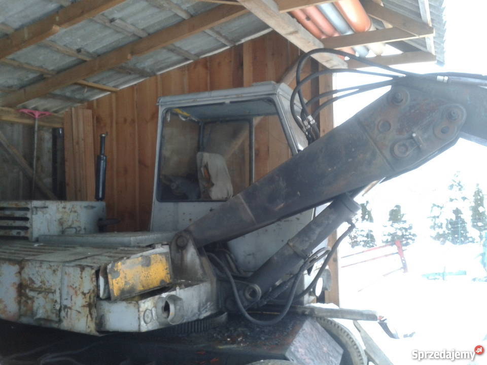 Koparka Waryński K 406 złomu Rok produkcji 1988 Lesko