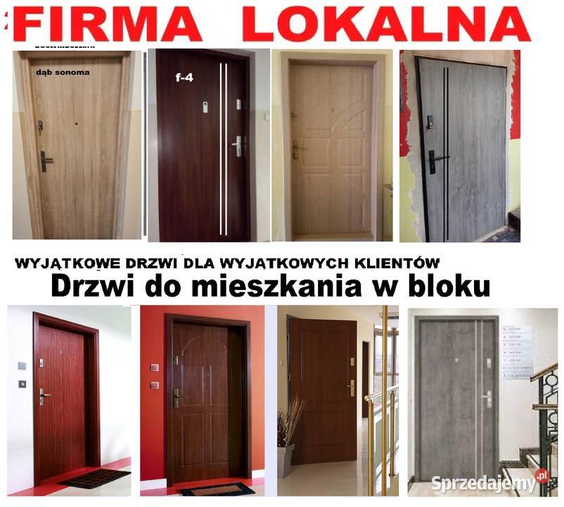 Drzwi wejściowe zewnętrzne akustycznr