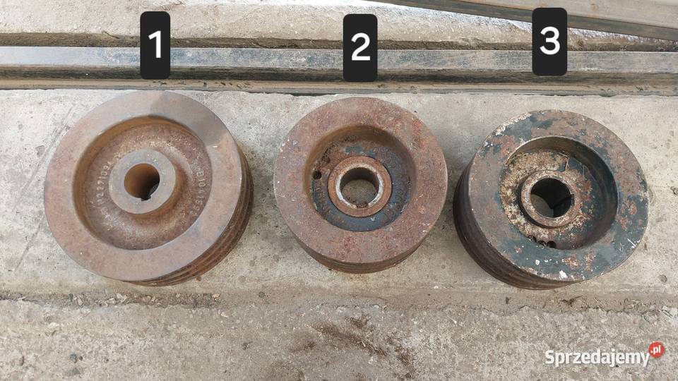 Koła pasowe 3x17 4x17 196mm 166mm vicon deutz łódzkie