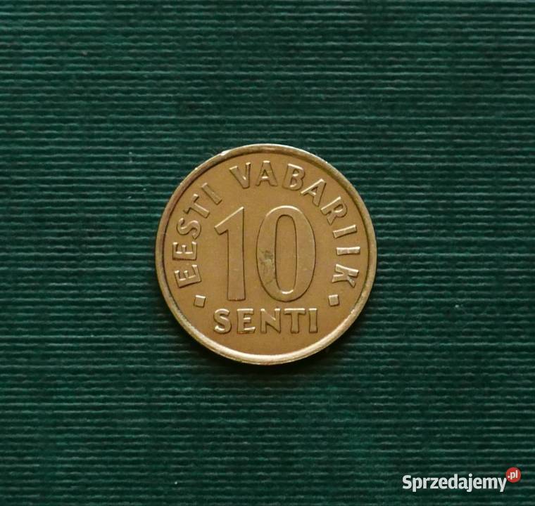 Estonia 10 senti 1997r