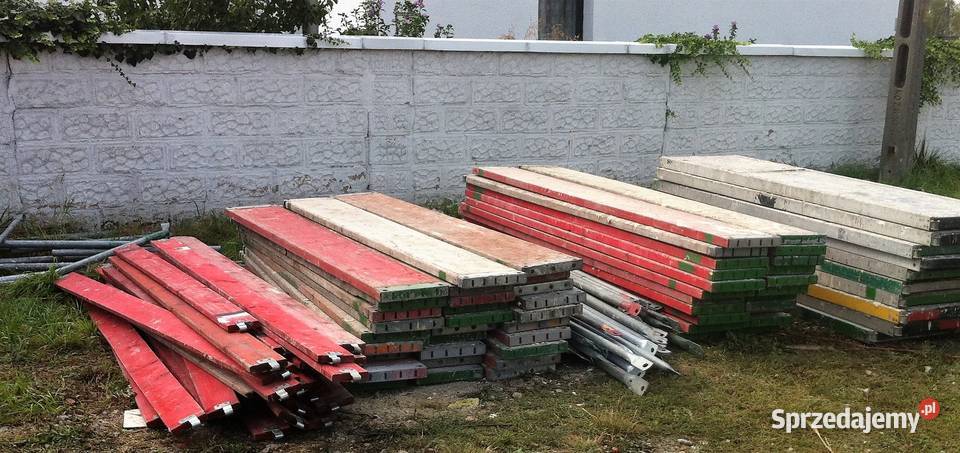 Rusztowanie na szczyt 624m2 Używane 12 x 62 m Stare Siołkowice