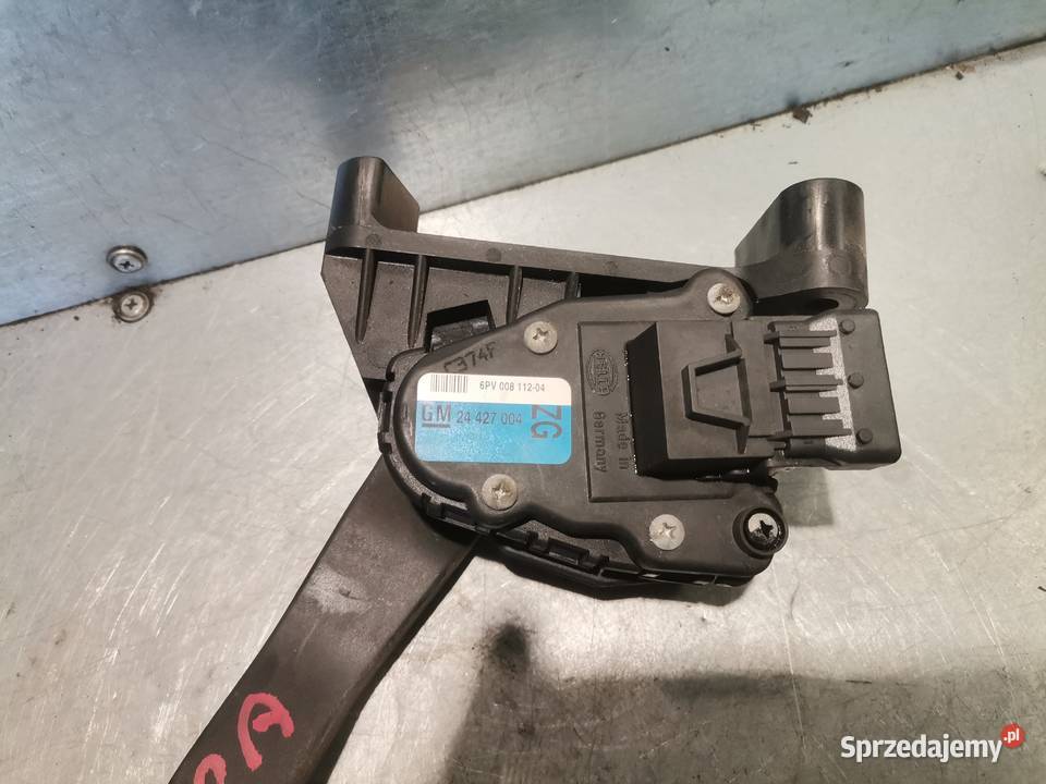 POTENCJOMETR PEDAŁ GAZU OPEL ASTRA H GM 24427004 małopolskie Nowy Sącz