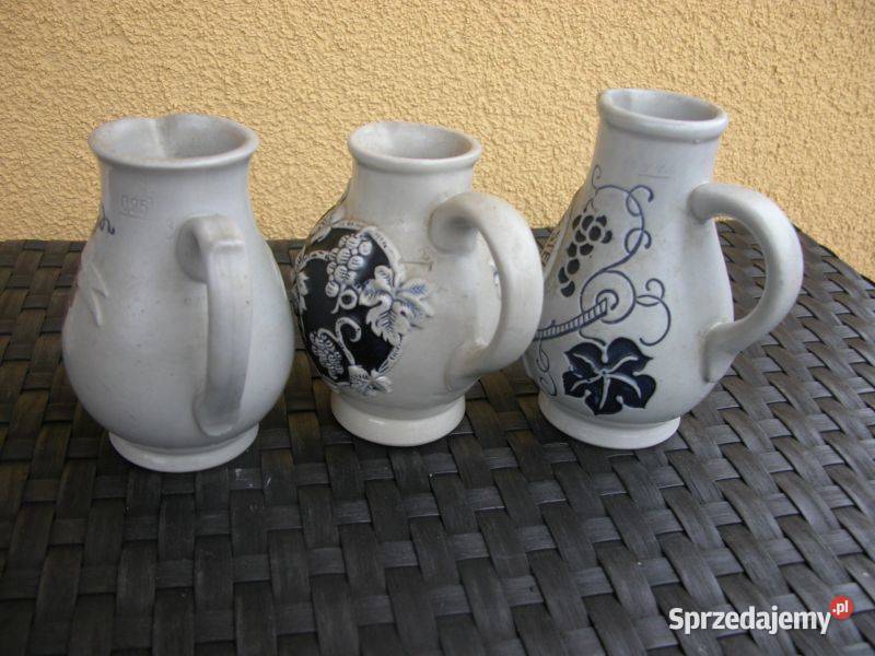 kufle dzbanki stare 3 sztuki Dekoracje i ozdoby Gorzów Wielkopolski
