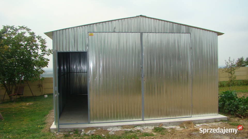 Garaż Blaszany Hala Blaszana Magazyn Blaszany blacha Sierpc