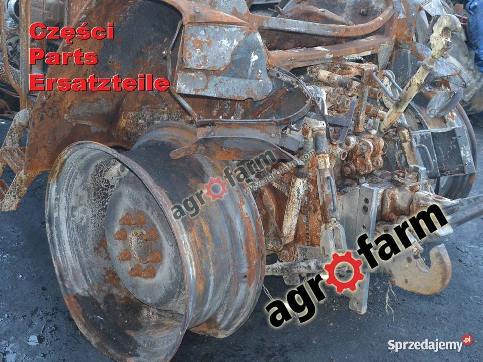 Deutz Agroplus 410 części skrzynia biegów silnik Byków