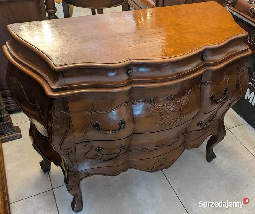 piękna włoska komoda neobarokowa orzech sklep Dąbrowa Górnicza sprzedam