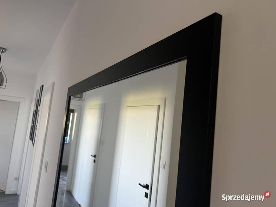 Lustro 115 x 82 czarne rama 6 Sokołów Podlaski