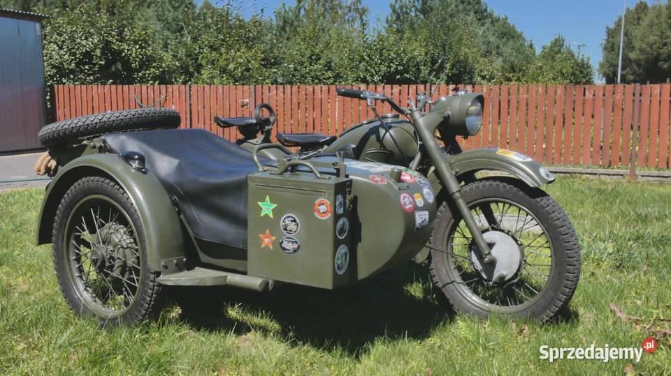 Motocykl Ural M62 z 1964 r z wózkiem bocznym Chełm sprzedam