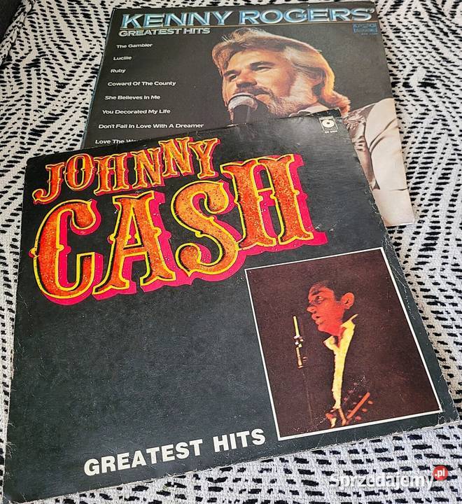 Johnny Cash Kenny Rogers dwie płyty w jednej kujawsko-pomorskie Chełmno