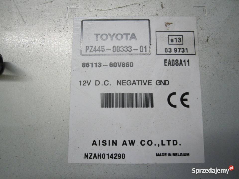TOYOTA AVENSIS T27 III 10r radio CD PZ4450033301 sprzedam
