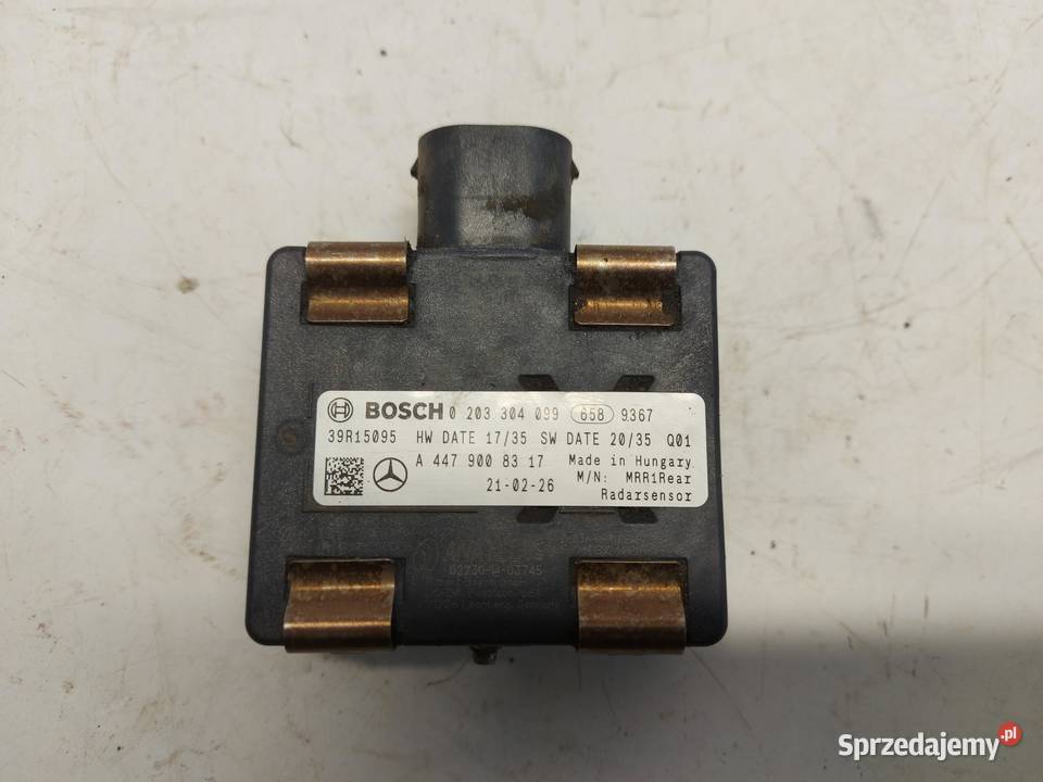 Mercedes EQV w447 Vklasa radar sensor czujnik