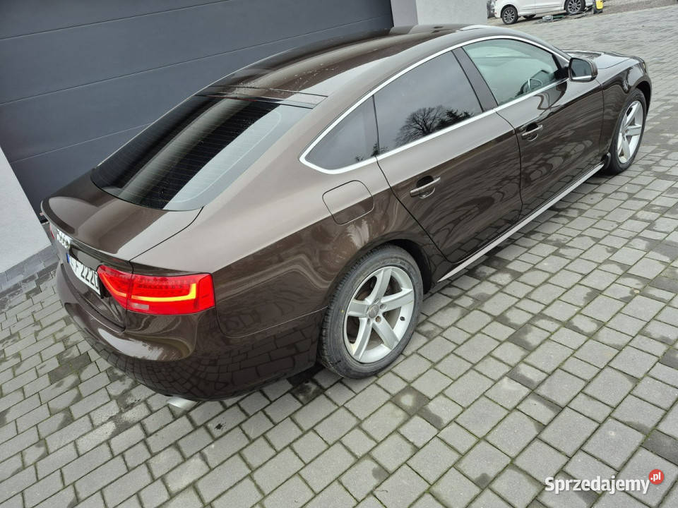 Audi A5 xenon led navi chromy ładny lift 8T światła LED A5 Drelów