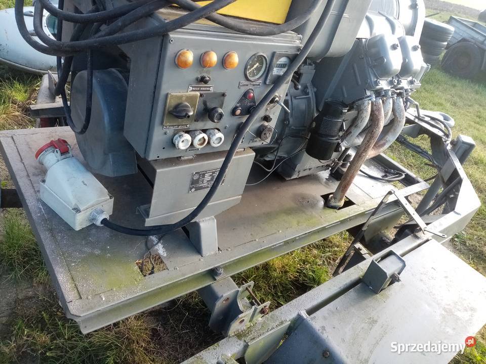Agregat prądotwórczy PAD 8 diesel sprawny łódzkie Kutno sprzedam