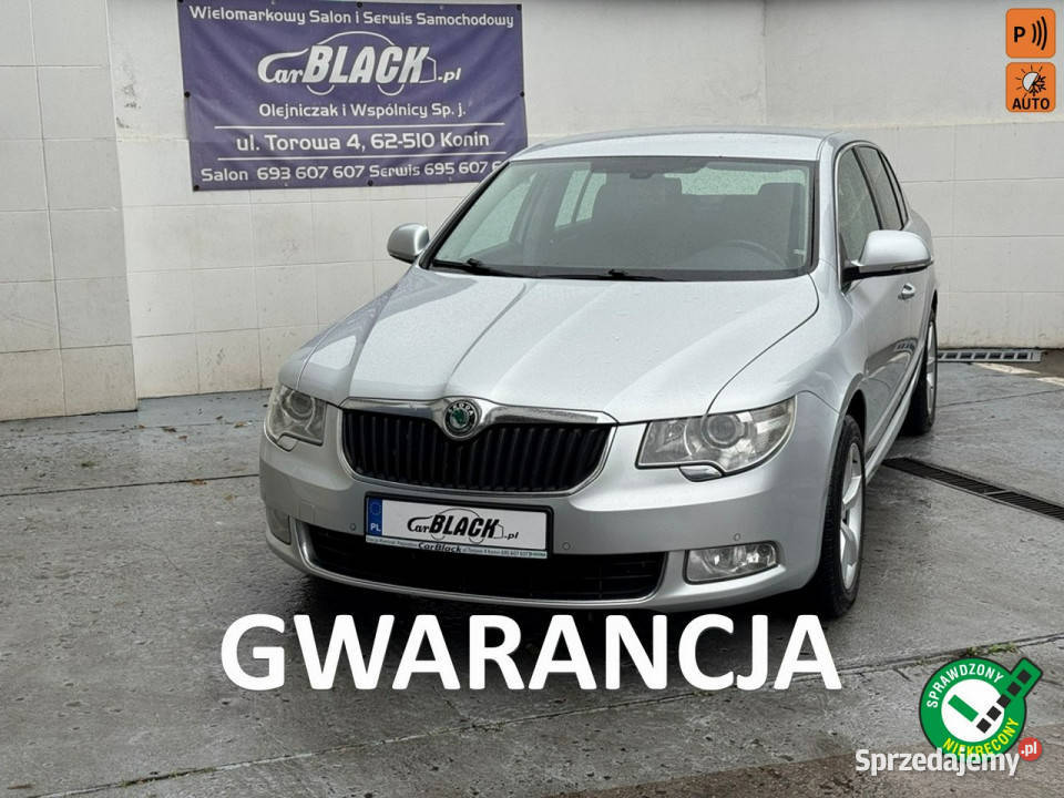koda Superb GT Line Pisemna gwarancja 12 wielkopolskie Konin sprzedam