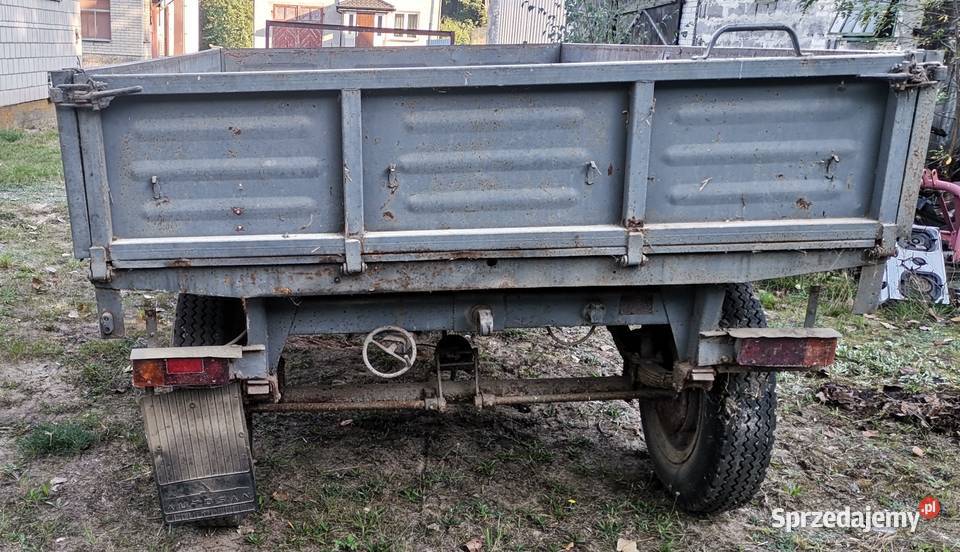 Przyczepa 4 tonowa sztywna Ulaski
