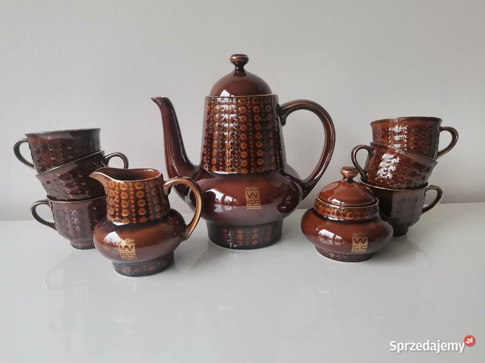 Stary serwis kawowy Nelly porcelit Tułowice Katowice