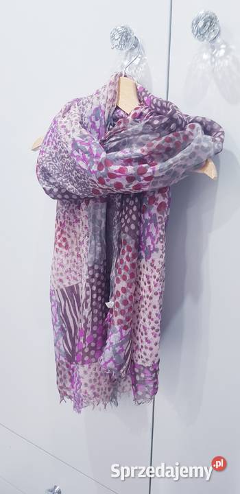Długi szalik chusta do wiązania Dodatki Dąbrowa Górnicza