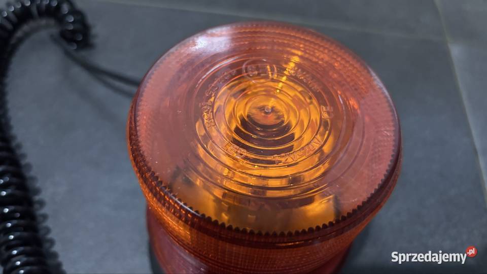 Kogut pomarańczowy LED lampa ostrzegawcza LED Częstochowa