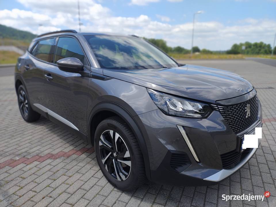 Peugeot 2008 130 Allure Pack serwisowany w ASO 2008 śląskie Bielsko-Biała