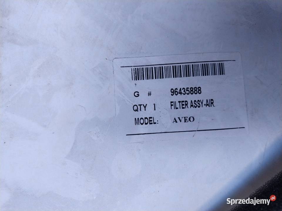 filtr kabinowy chevrolet opel 96435888 sprzedam