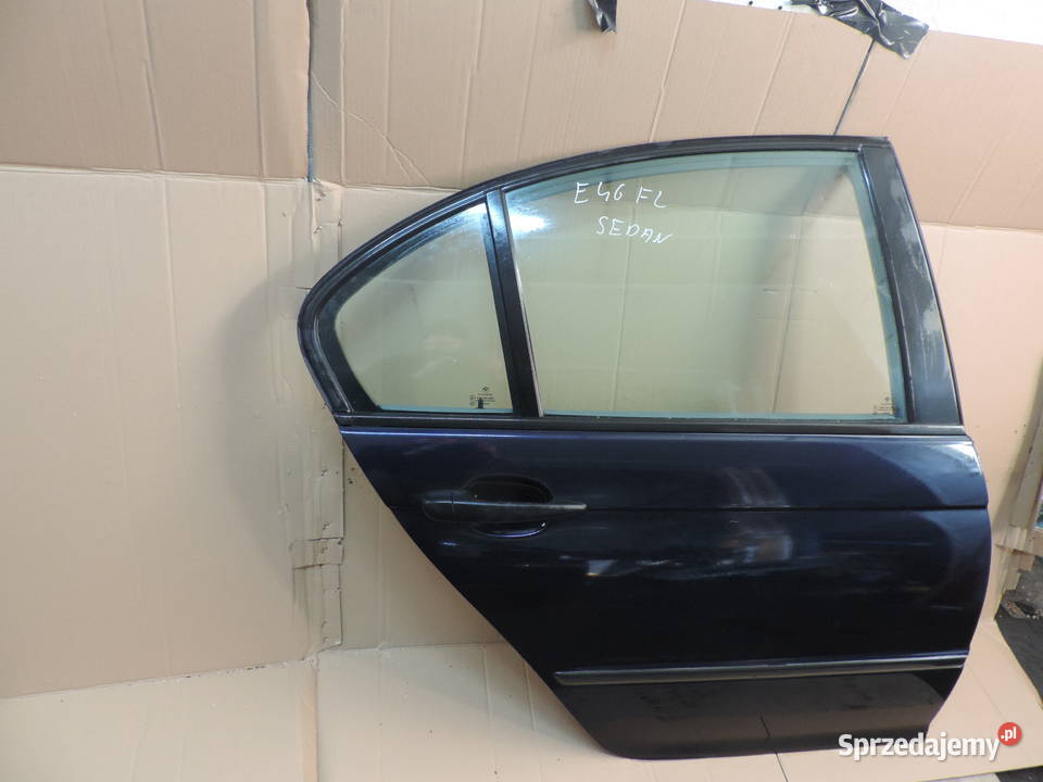DRZWI PRAWY TYŁ BMW E46 FL SEDAN ORIENTBLAU Karoseria Nowy Sącz sprzedam