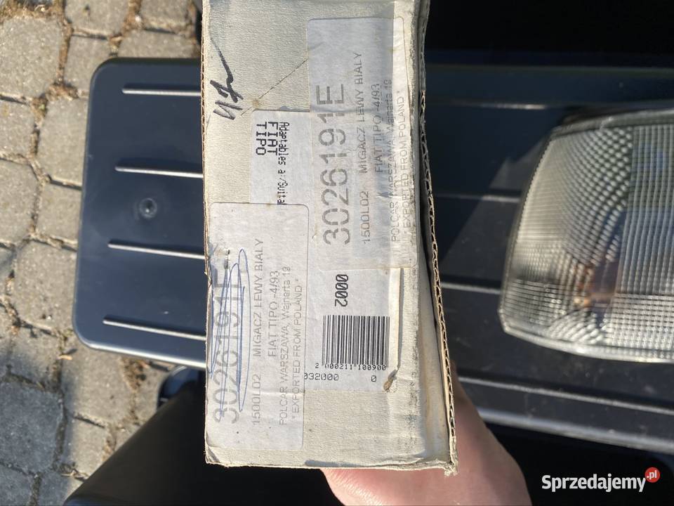 NOWY Kierunkowskaz Migacz Lewy Przód Fiat Tipo łódzkie Kamocin