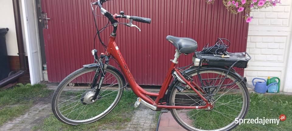 Rower elektryczny saxonettespartaktm velo de Lipsko