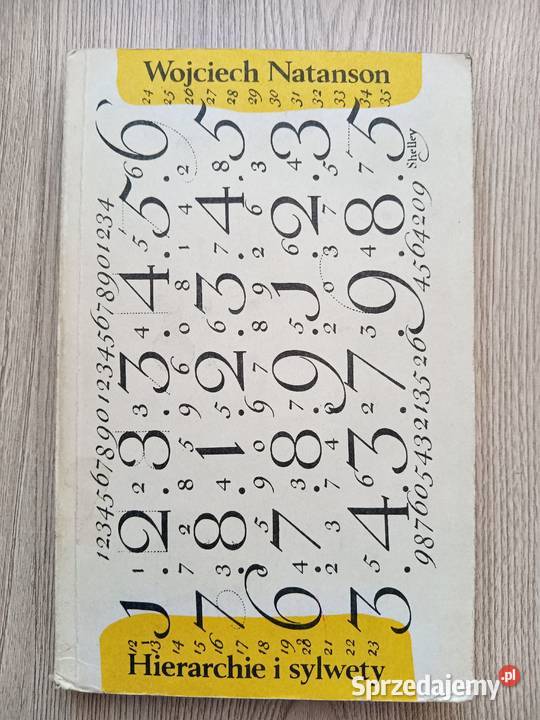 Hierarchie i sylwety Wojciech Natanson Kraków sprzedam