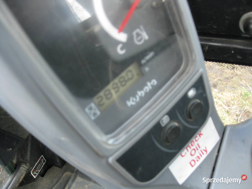 Minikoparka Kubota KX 0164 z 2015 r 0184 0194 nie Kołczygłowy