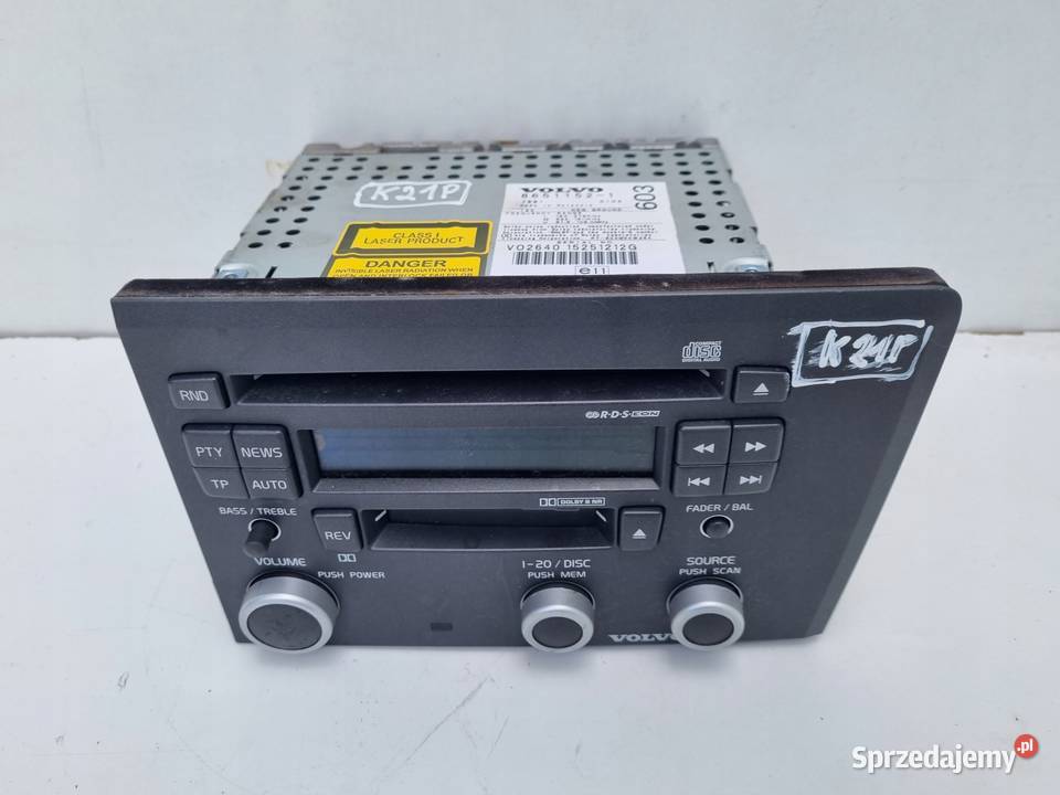 Volvo S60 I XC70 I V70 II RADIOODTWARZACZ CD