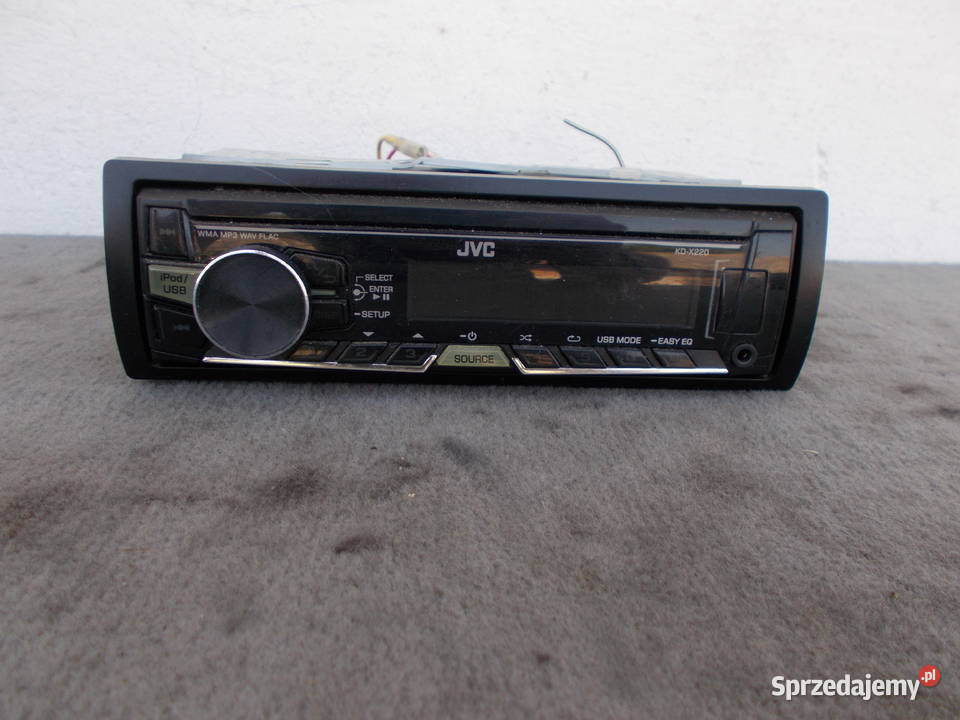 radioodtwarzacz JVC kdx220 4X50W Zamość sprzedam