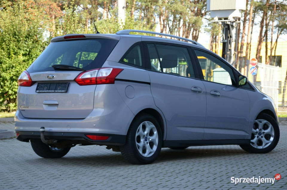 Ford Grand C Super Stan 16TDCI 95 Serwis Nowe szary Grand C-MAX Kutno sprzedam