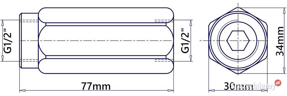 ZAWÓR HYDRAULICZNY ZWROTNY LINIOWY 12 70 Lmin kujawsko-pomorskie Solec Kujawski