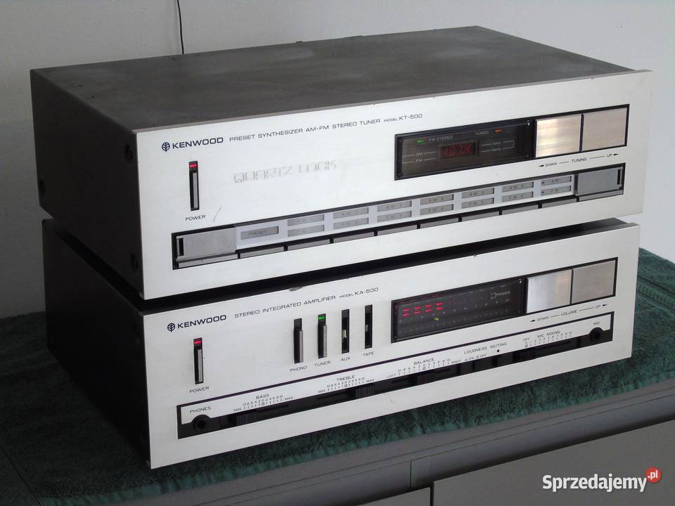Wzmacniacz i Tuner Kenwood KA500 i KT500 świetne podkarpackie Jasło