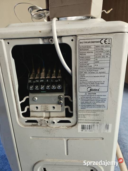 Klimatyzacja midea 35kw z funkcją grzania Łódź